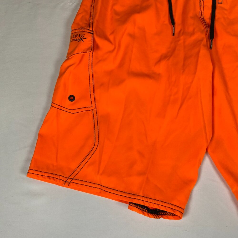 Billabong All Day Platinum X Board Shorts Men's 32 Orange Polyester Blend - Picture 3 of 7